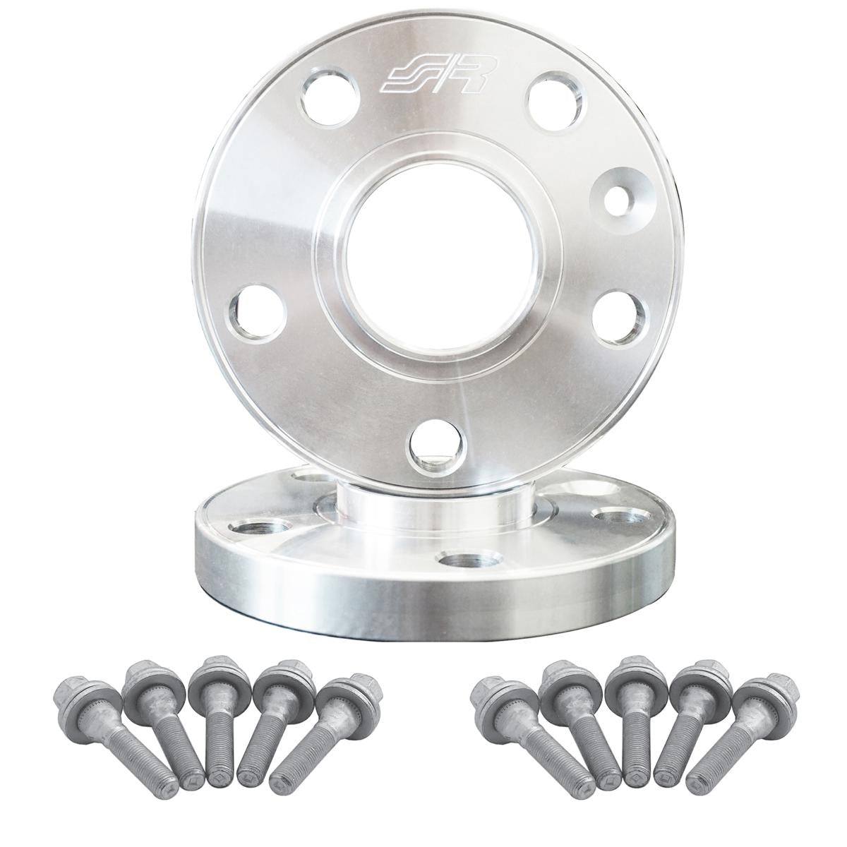 2 distanziali ruota 20mm 4x108 centraggio 65,1 con bulloneria – Simoni Racing