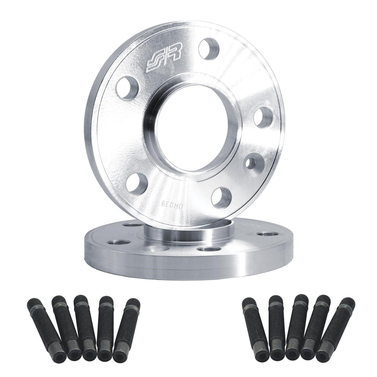 2 distanziali ruota 16mm 5x114,3 con bulloneria – Simoni Racing