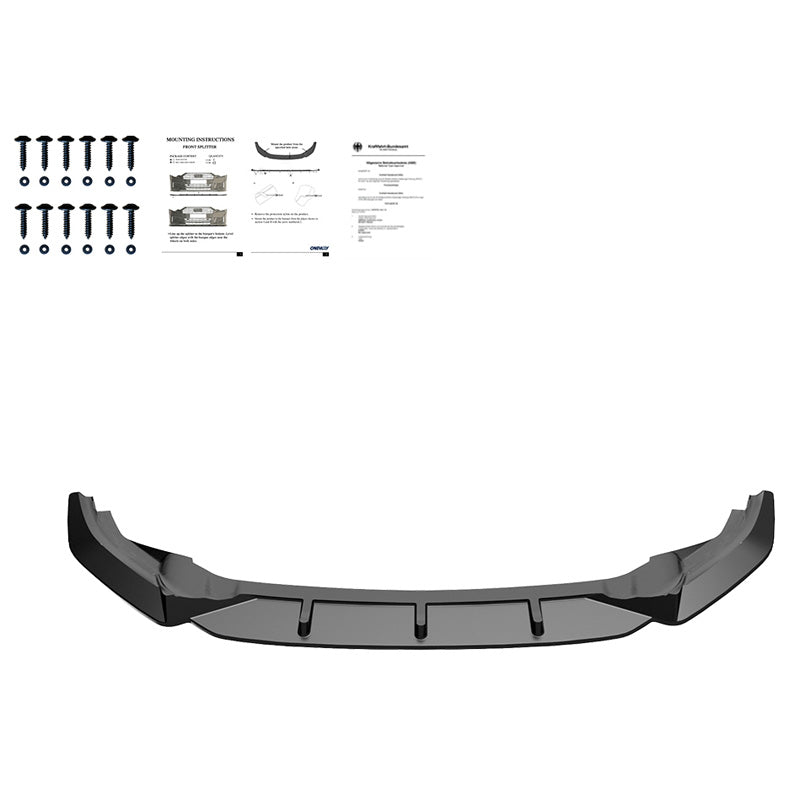Spoiler anteriore VW Golf VII HB/Variant R/R Line 2013-2016 V2 – Simoni Racing – foto 5