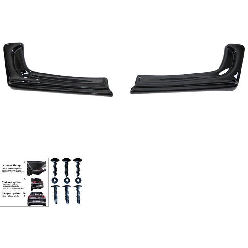 Diffusori laterali posteriori BMW 3-Series F30 Facelift – Simoni Racing