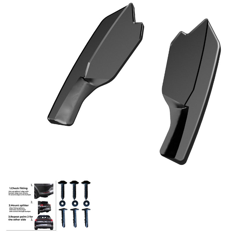 Diffusori laterali posteriori Volkswagen Golf VIII HB R 2020- - – Simoni Racing – foto 5