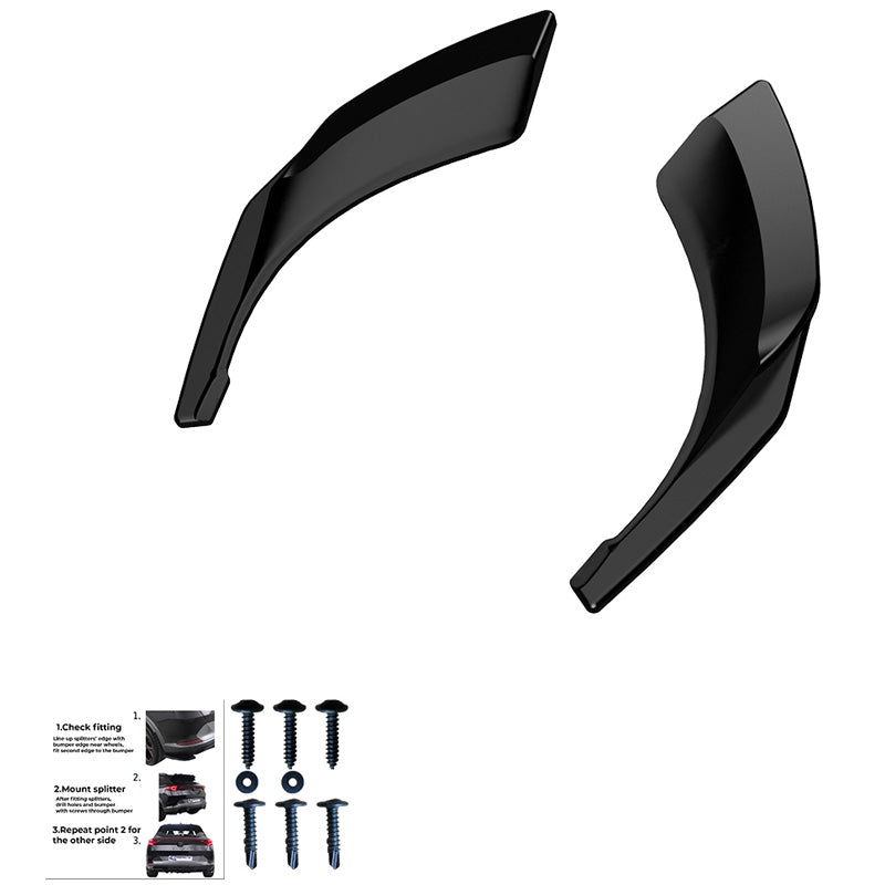 Diffusori laterali posteriori VW Tiguan II R-Line Facel '20-'24 – Simoni Racing – foto 5