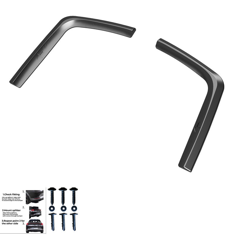 Diffusori laterali posteriori Volkswagen Transporter T7 2024- – Simoni Racing – foto 5