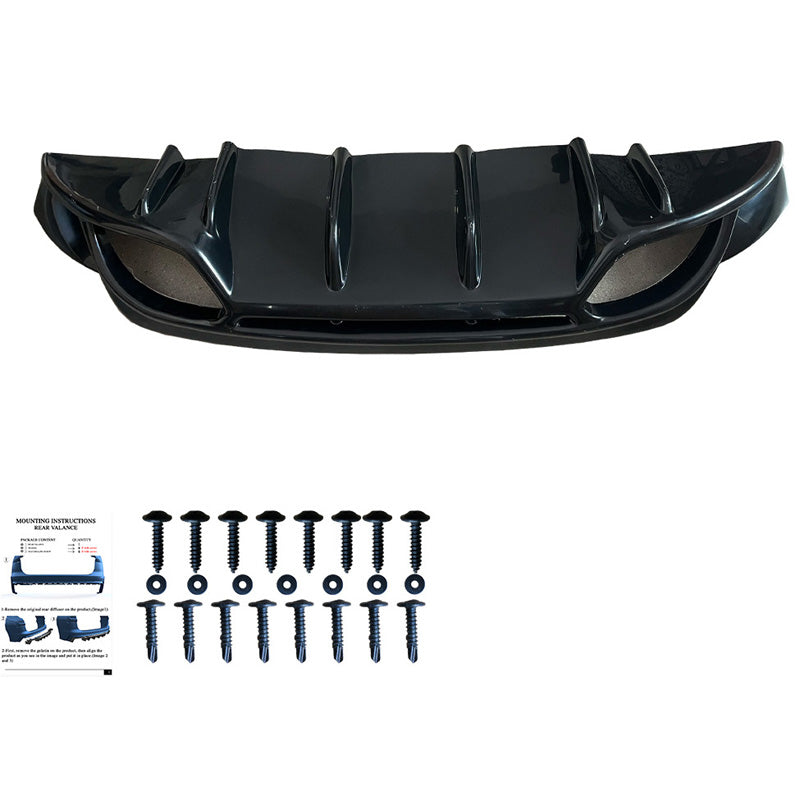 Diffusore posteriore Alfa Romeo Giulietta 2010-2020 - – Simoni Racing – foto 2