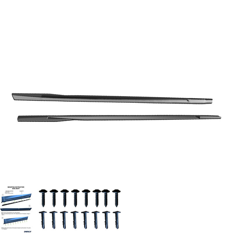 Minigonne laterali BMW 3-Series G20/G21 M-Pack/M340i '18-'22&'22 – Simoni Racing – foto 5