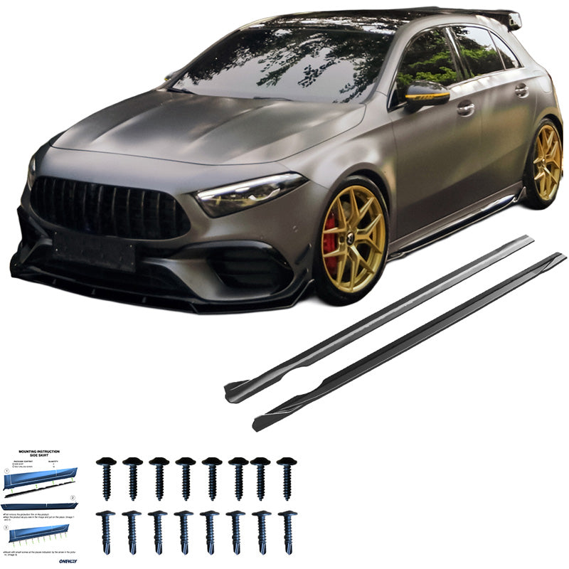 Minigonne laterali Mercedes A-Class (W177) A45 S – Simoni Racing – foto 5