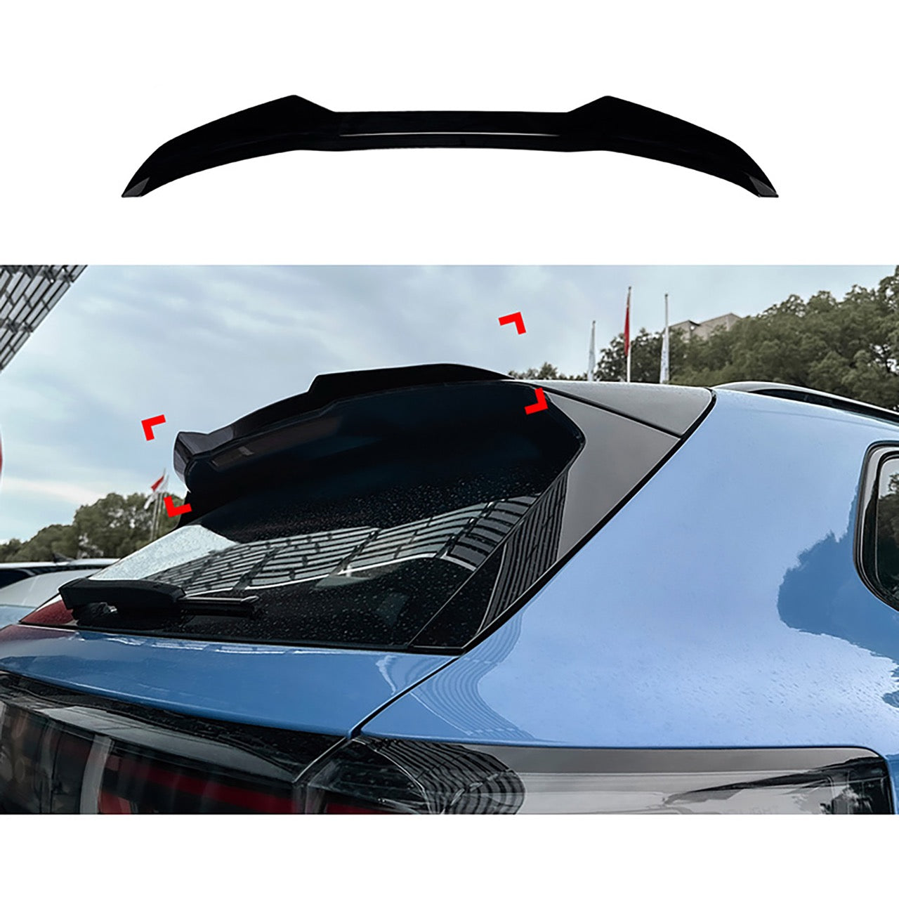 Copertura spoiler da tetto per VW Tiguan III Rline – Simoni Racing – foto 5