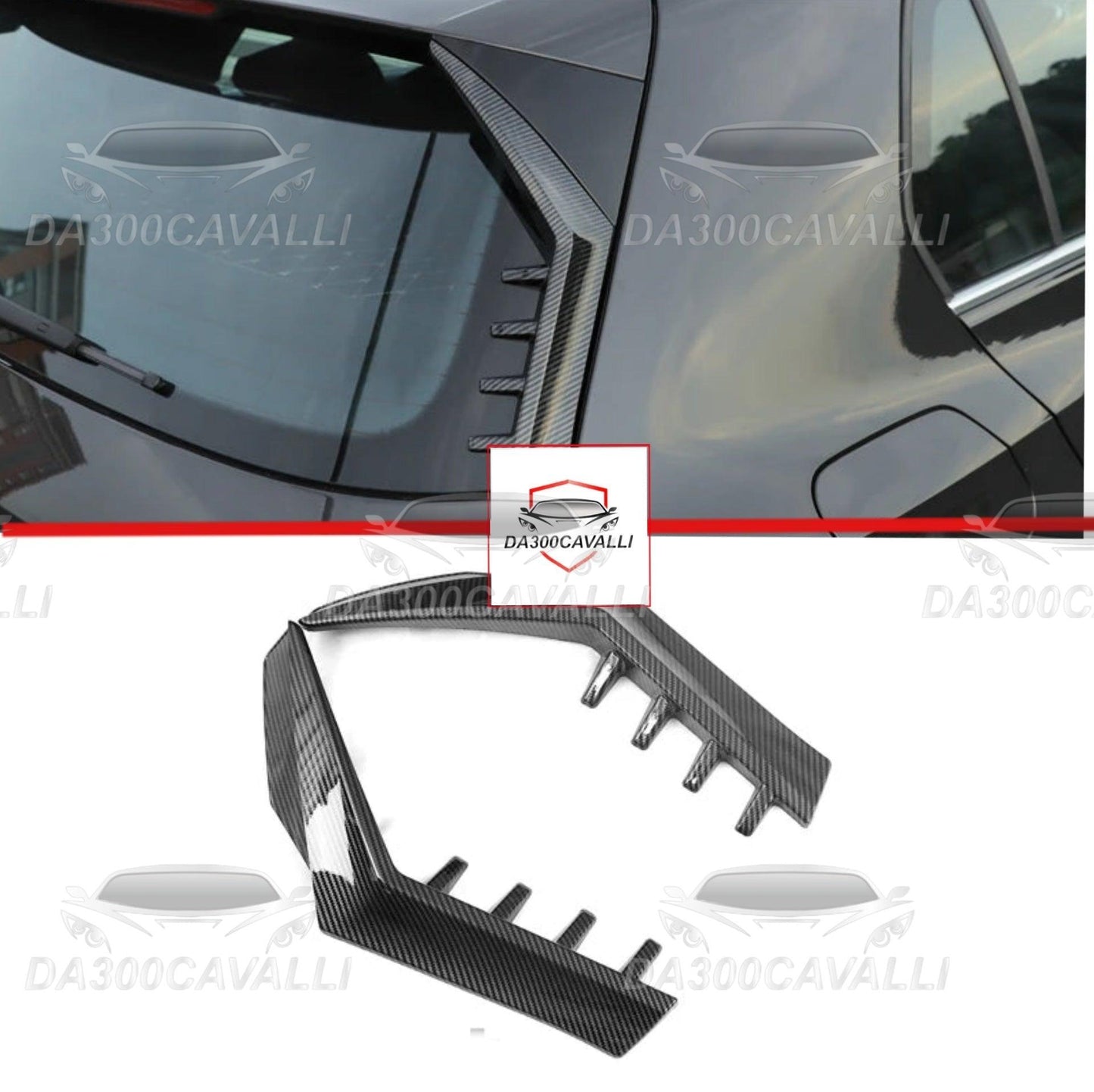 Appendici Aerodinamiche Posteriori Golf 8 (2020-2022) - Da300Cavalli