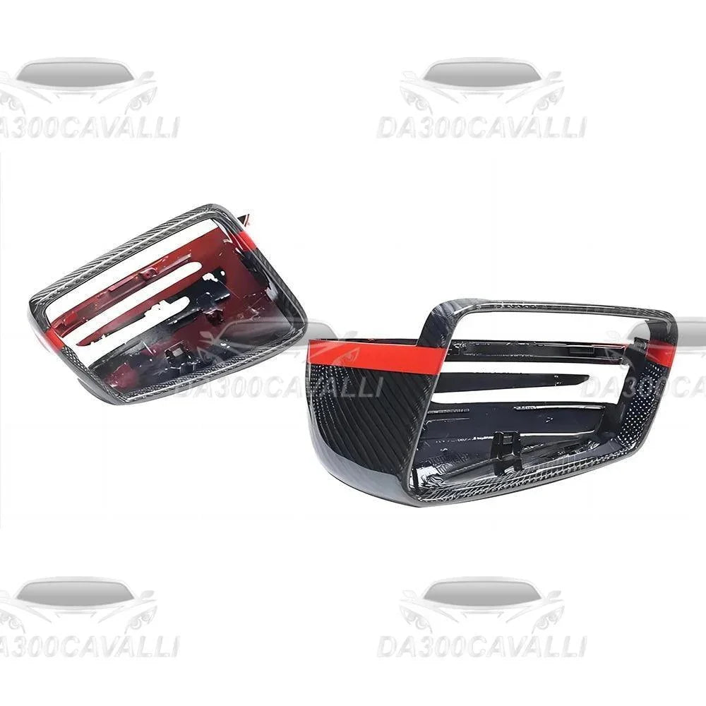 Calotte Specchietti Mercedes GLK GLA CLS X204 X156 W218 Fibra Di Carbonio — Da300Cavalli — foto 4