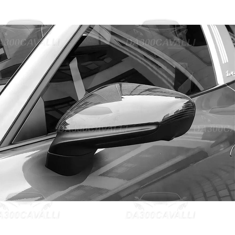 Calotte Specchietti Porsche 911 992 Carrera Taycan Fibra Di Carbonio (2019-2023) - Da300Cavalli