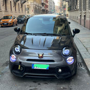 Cofano Fiat 500 (2008-2023) Abarth Fibra Di Carbonio – foto della recensione di Matteabarth_595