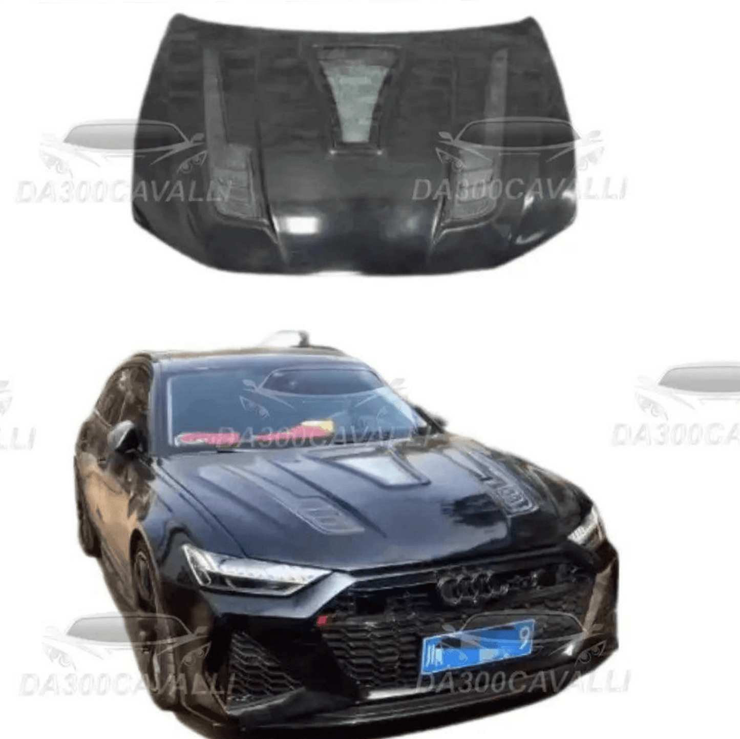Cofano In Carbonio Audi A6 (2019-2023) - Da300Cavalli