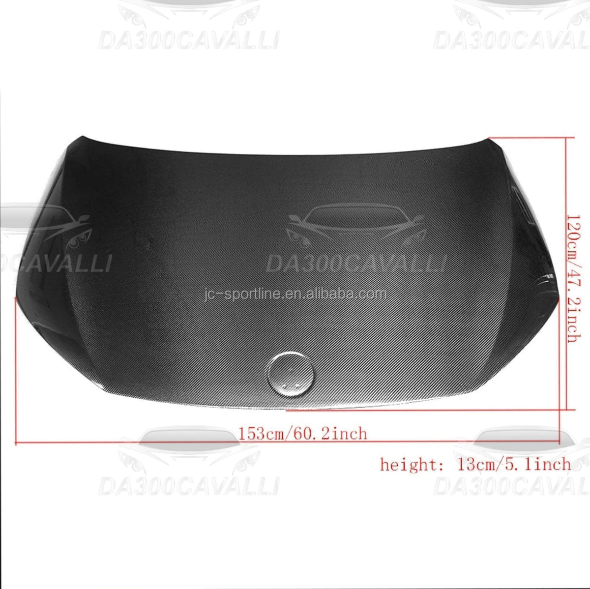 Cofano In Fibra Di Carbonio VW Scirocco — Da300Cavalli — foto 3