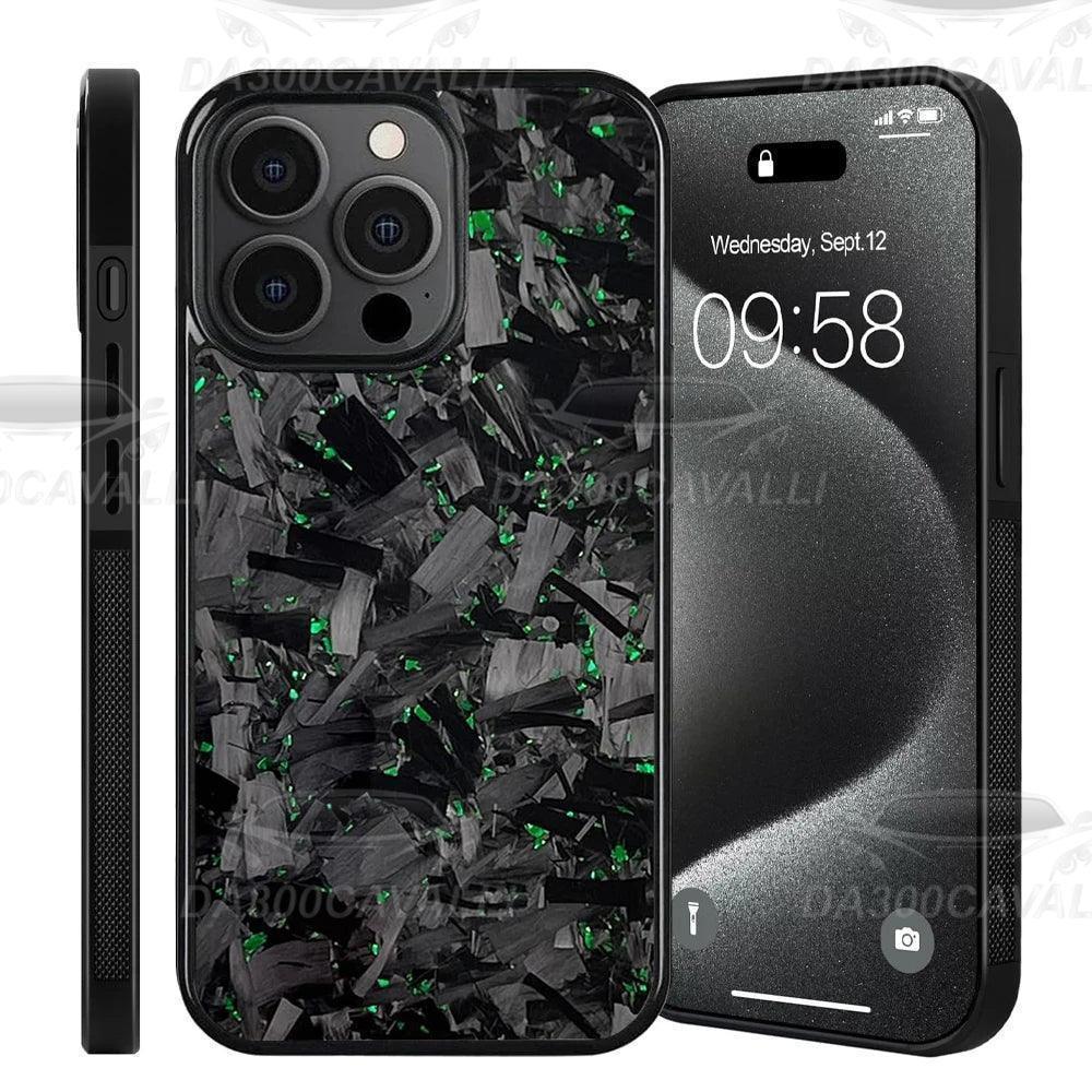 Cover IPhone In Fibra Di Carbonio Forgiato - Da300Cavalli