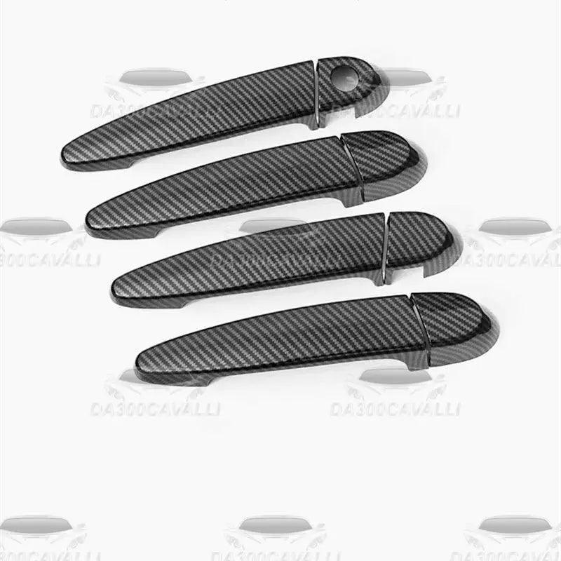 Cover maniglie BMW Serie 2 F46 F45 F23 F22 F87 2013-2015 effetto carbonio Da300Cavalli