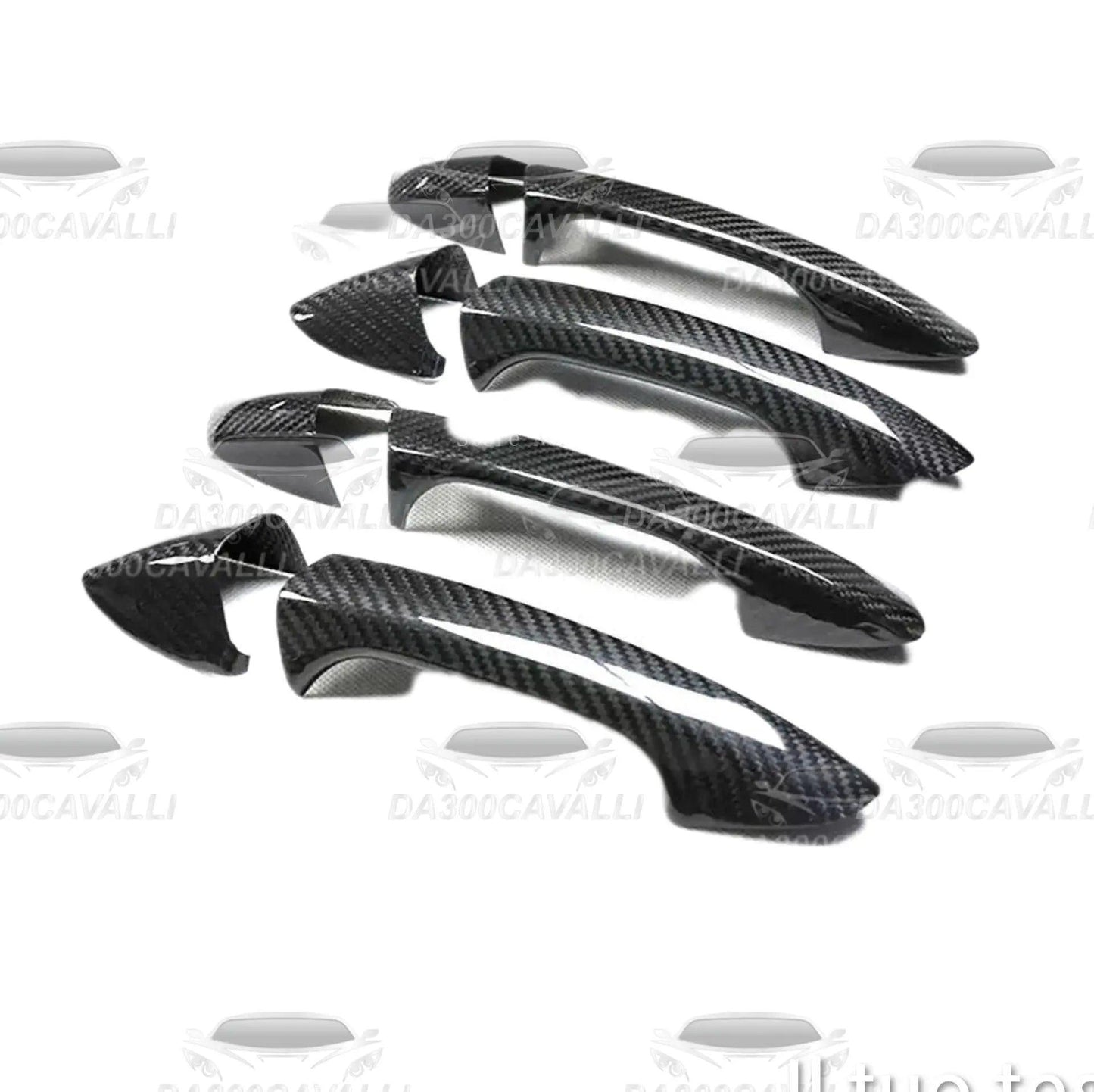 Cover Maniglie Mercedes Cla C117 (2013-2018) In Fibra Di Carbonio - Da300Cavalli