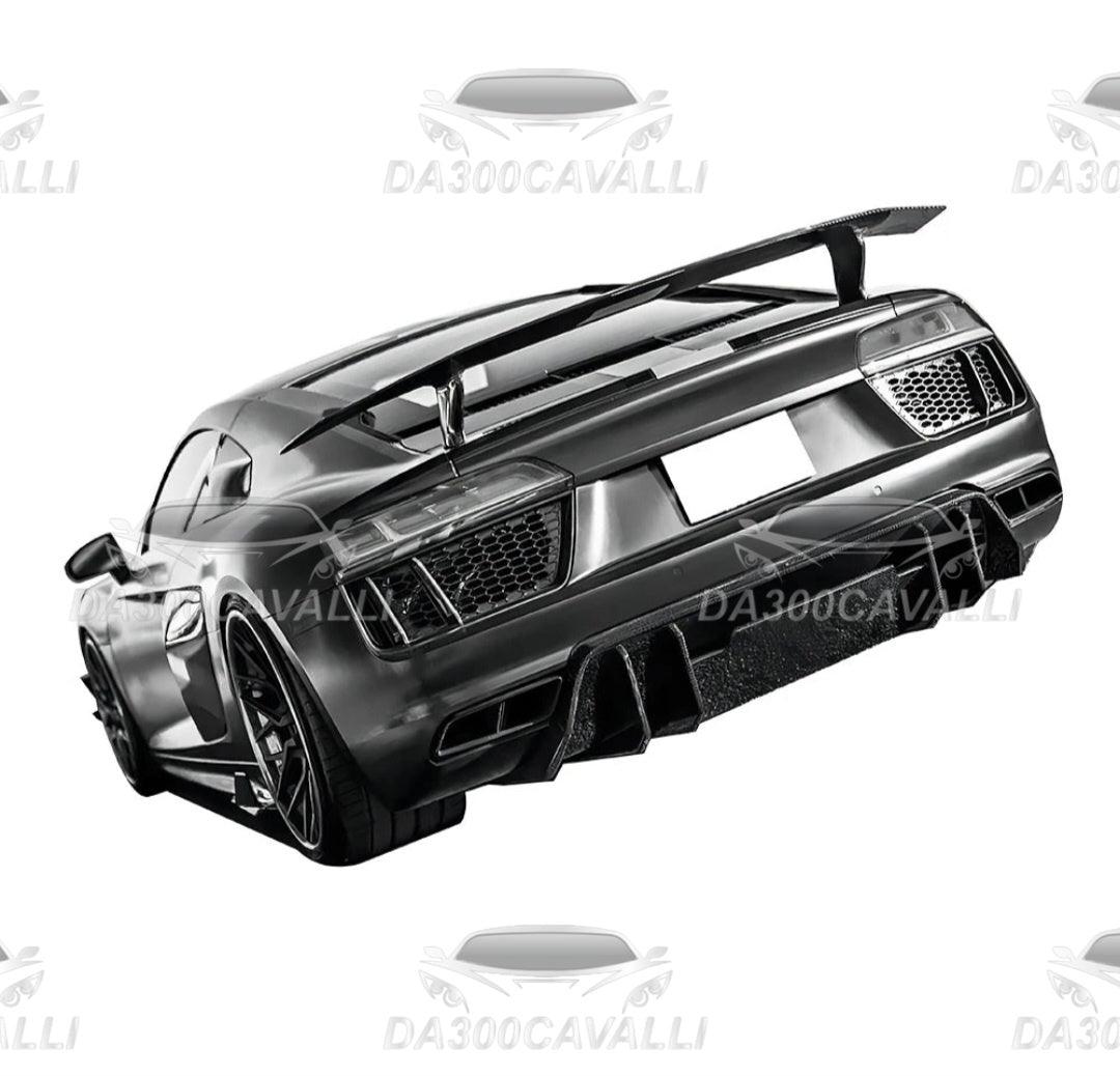 Diffusore Audi R8 (2016-2018) Fibra Di Carbonio - Da300Cavalli