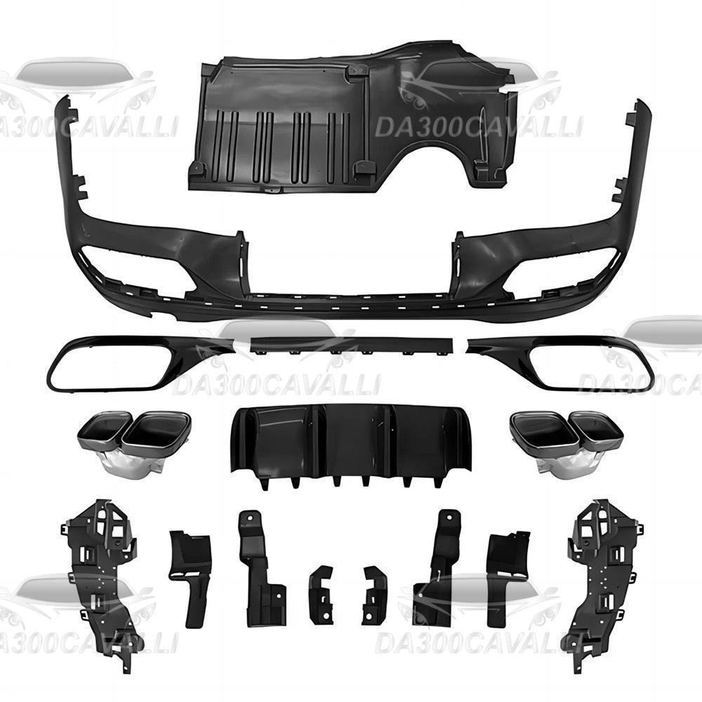 Diffusore Con Terminali Di Scarico Mercedes Classe C180 C200 C300 C350 W206 - Da300Cavalli