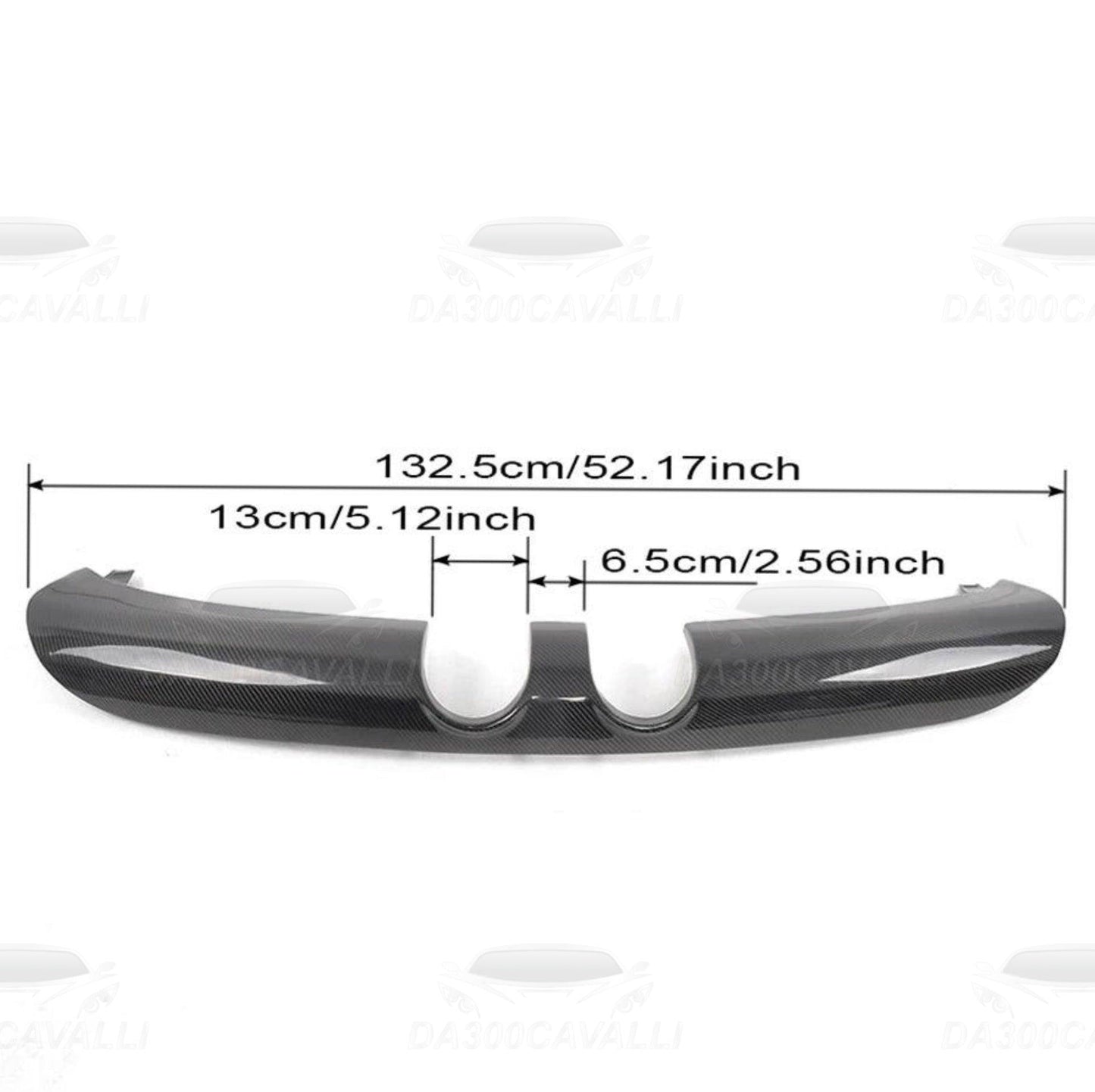 Diffusore Golf 6 R32 (2005-2007) Fibra Di Carbonio - Da300Cavalli