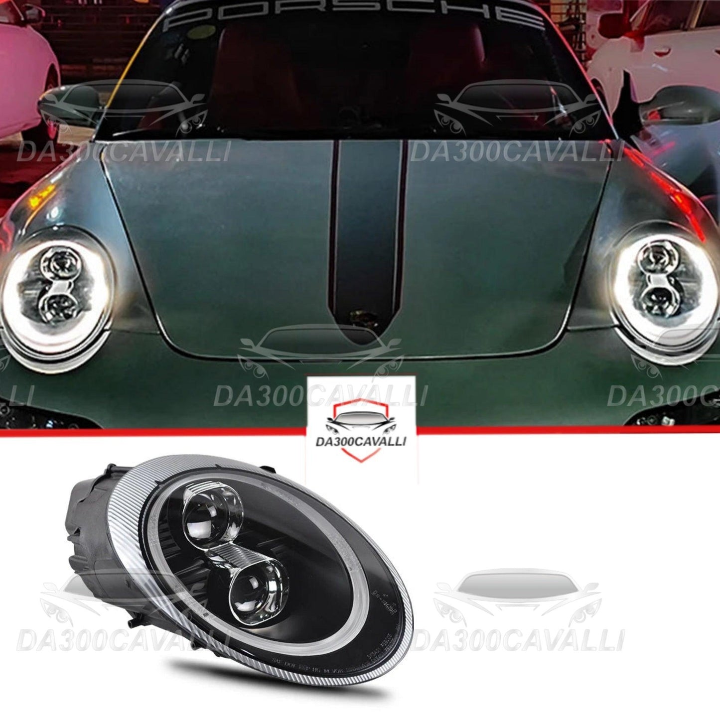 Fari Led Porsche 911 (2005-2008) - Da300Cavalli
