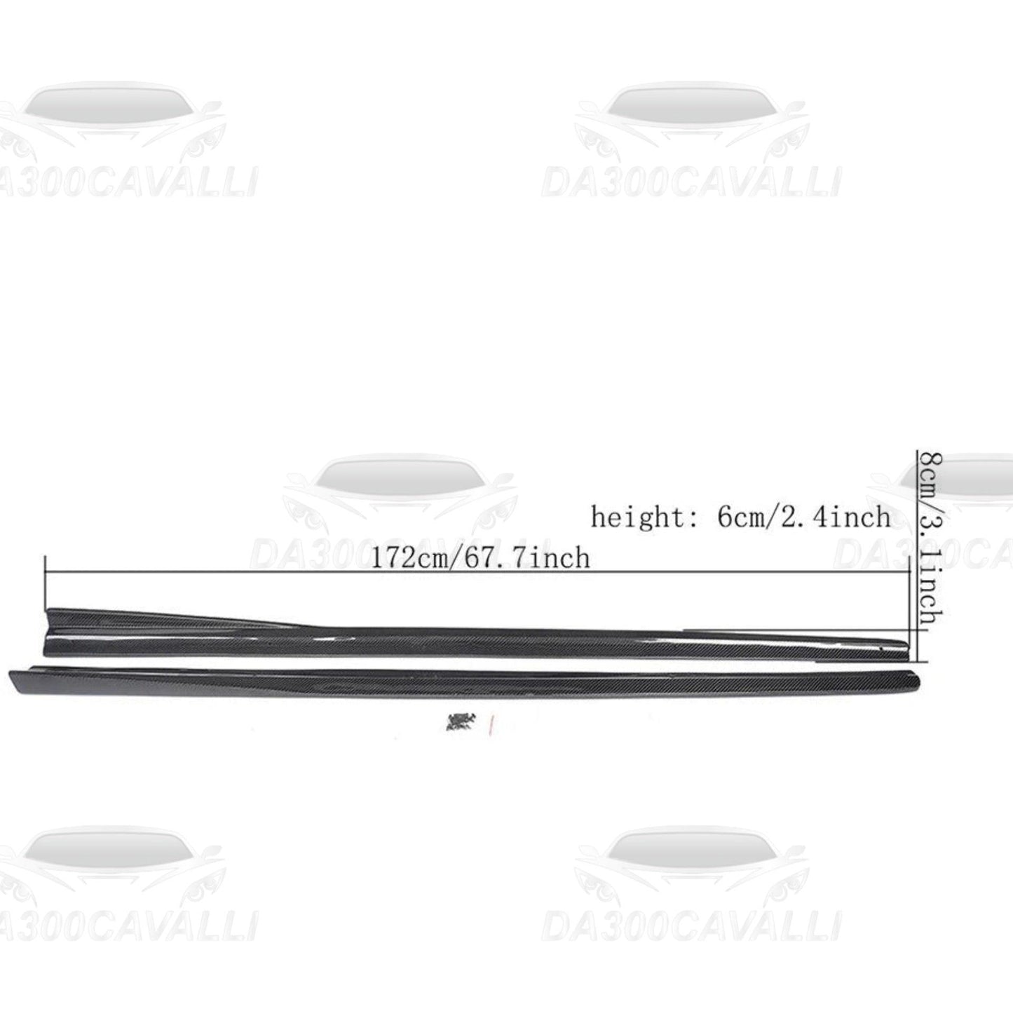 Minigonne Audi TT Coupe (2008-2011) - Da300Cavalli