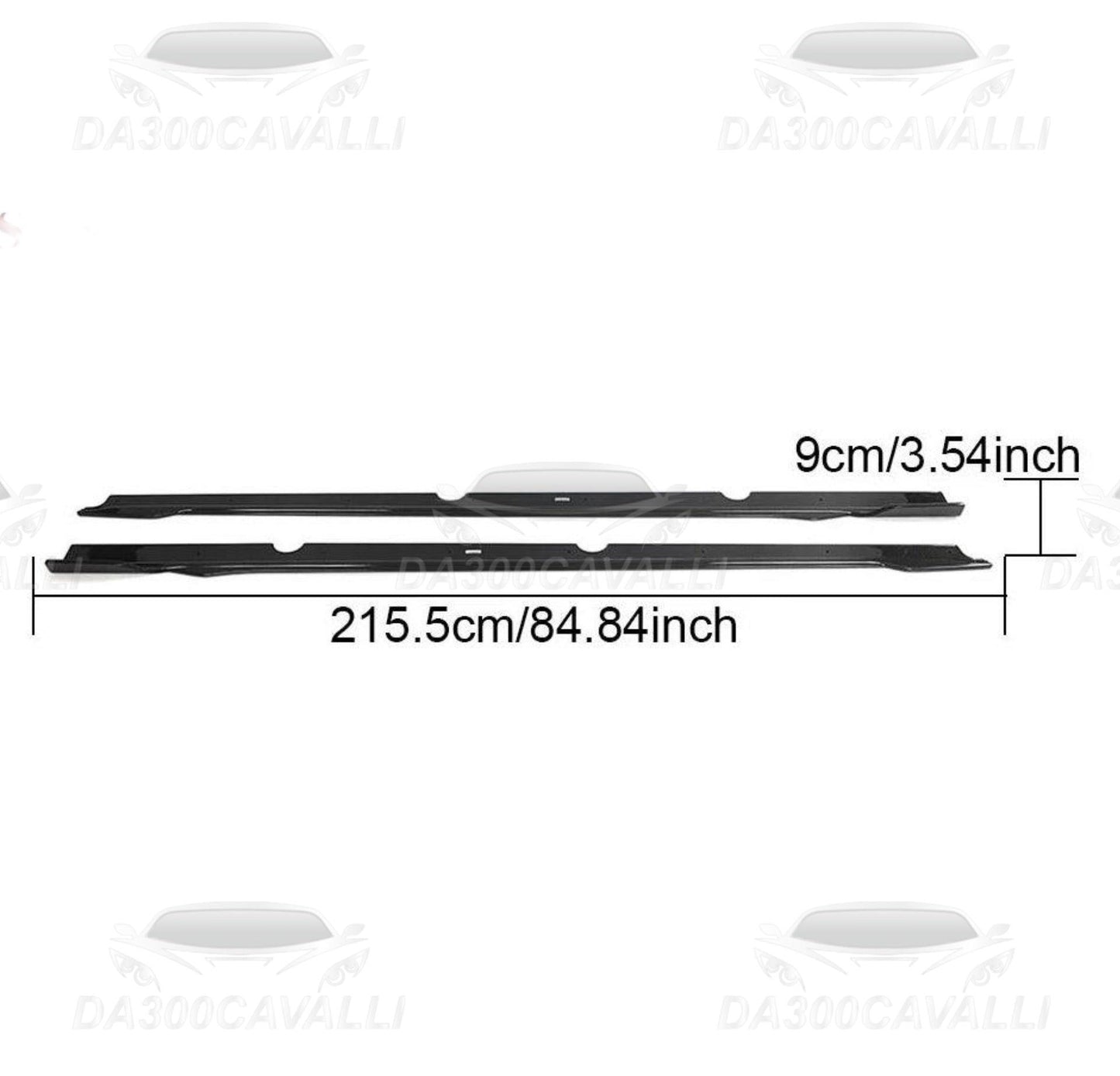 Minigonne Kia Stinger Gt Ex Hatchback (2018-2022) Fibra Di Carbonio - Da300Cavalli