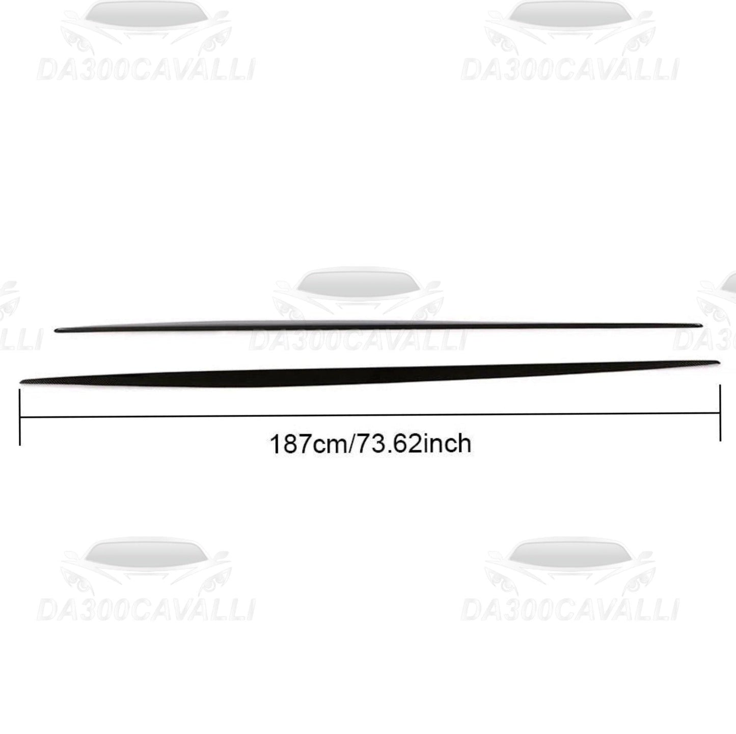 Minigonne Mercedes Classe S C217 Fibra Di Carbonio - Da300Cavalli