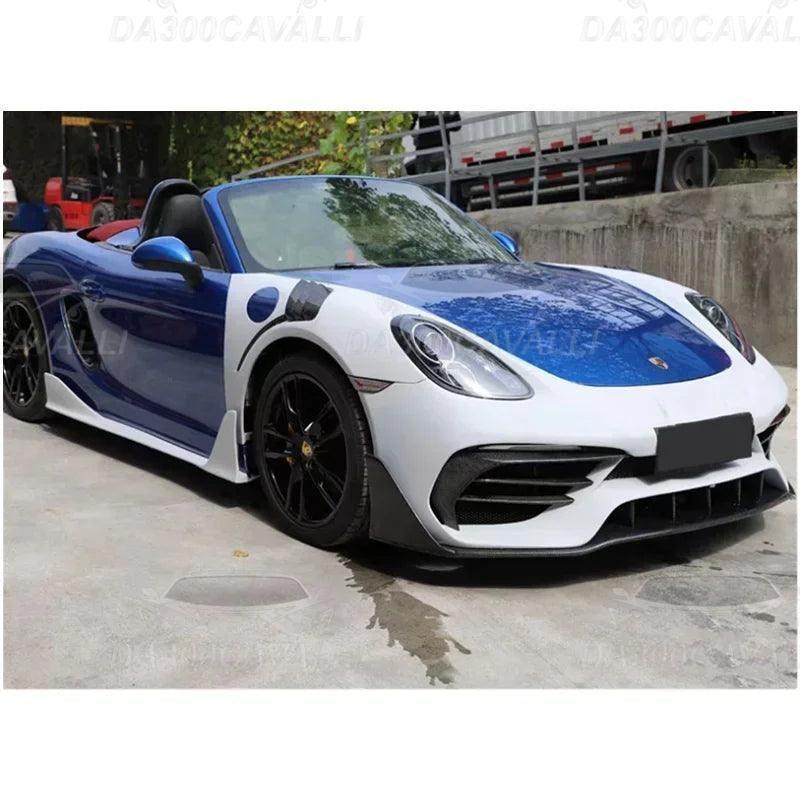 Minigonne Porsche Cayman Boxster (2013-2016) Fibra Di Carbonio - Da300Cavalli