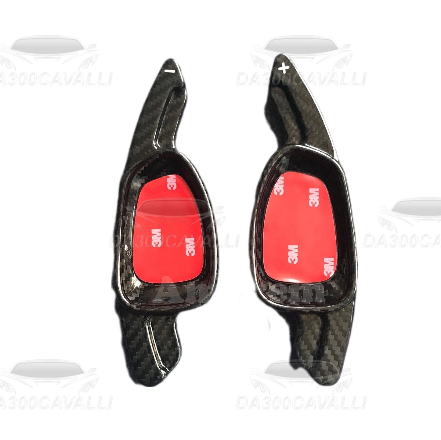 Palette Al Volante Audi S5 S6 SQ5 RS6 RS7 RS3 S3 Fibra Di Carbonio (2014-2016) - Da300Cavalli