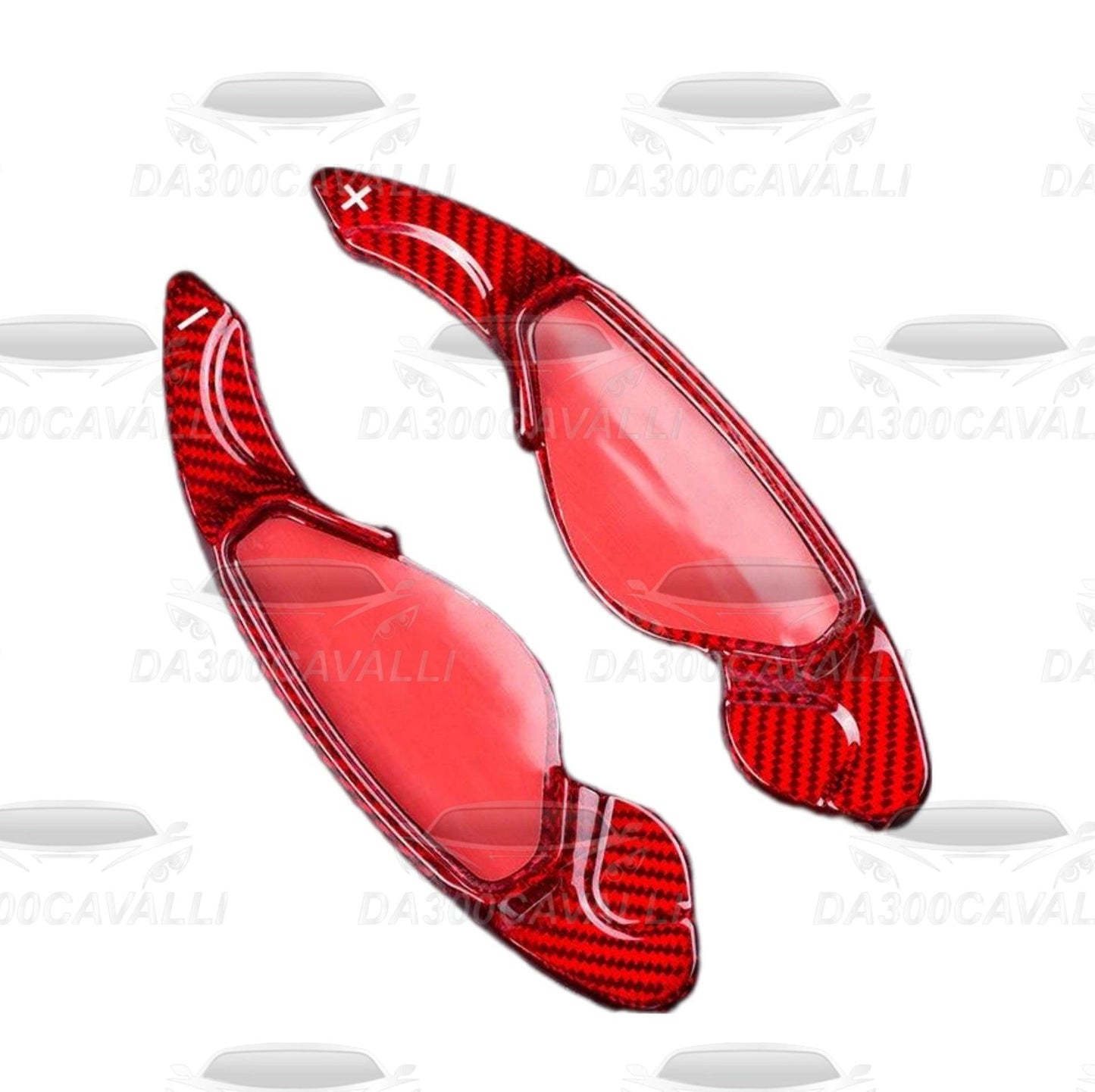 Palette Al Volante Jaguar XF XE Range Rover Evoque Discovery Sport Fibra Di Carbonio - Da300Cavalli