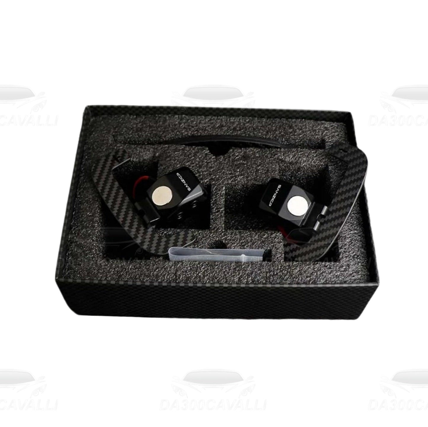 Palette Magnetiche In Fibra Di Carbonio Mercedes (2010-2024) - Da300Cavalli