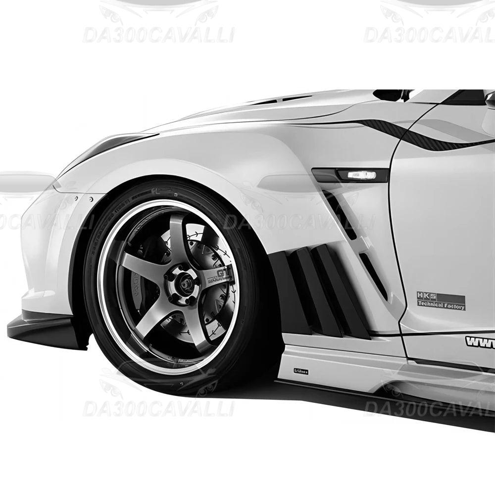 Parafanghi Nissan Gtr R35 Fibra Di Carbonio - Da300Cavalli