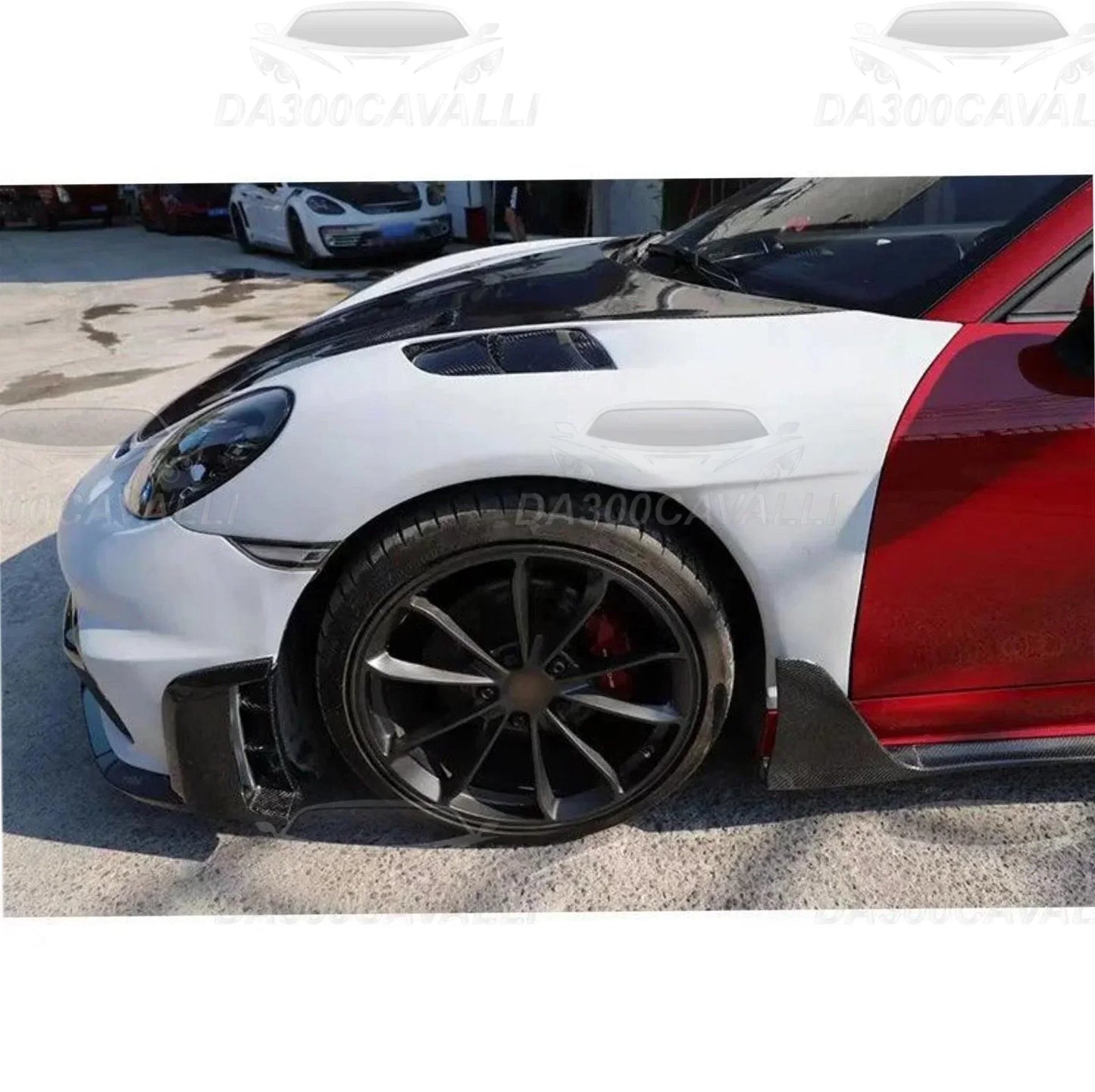 parafanghi-porsche-boxster-cayman-718-fibra-di-carbonio-da300cavalli-3 - Da300Cavalli