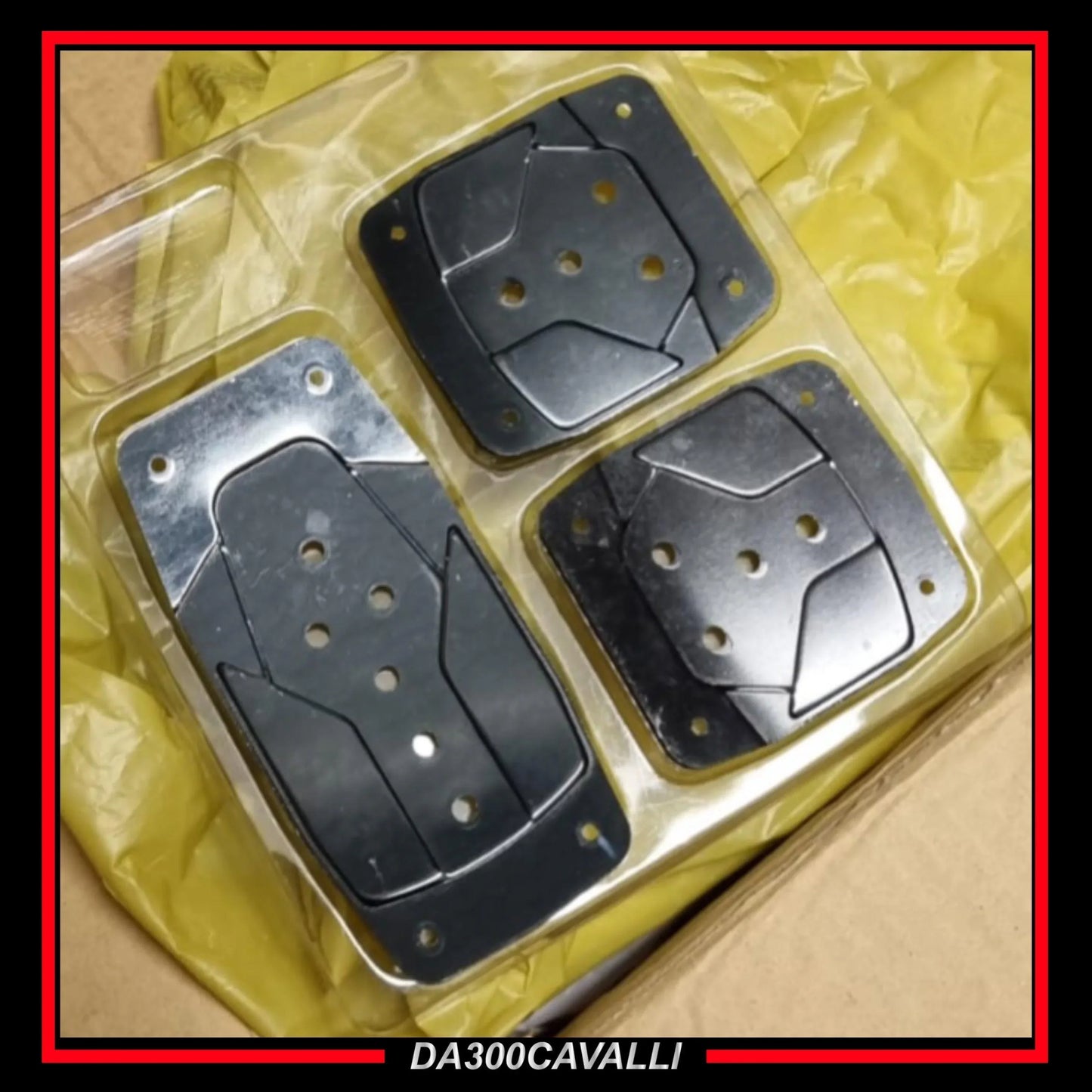 Pedaliera Sportiva Simoni Racing In Alluminio - Da300Cavalli