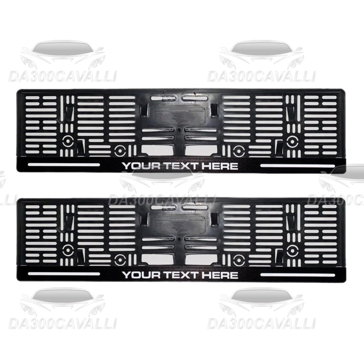 Portatarghe Personalizzati - Da300Cavalli