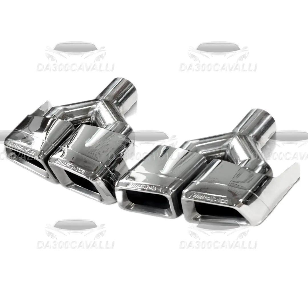 Scarichi Quadrati Mercedes (2Pcs) - Da300Cavalli