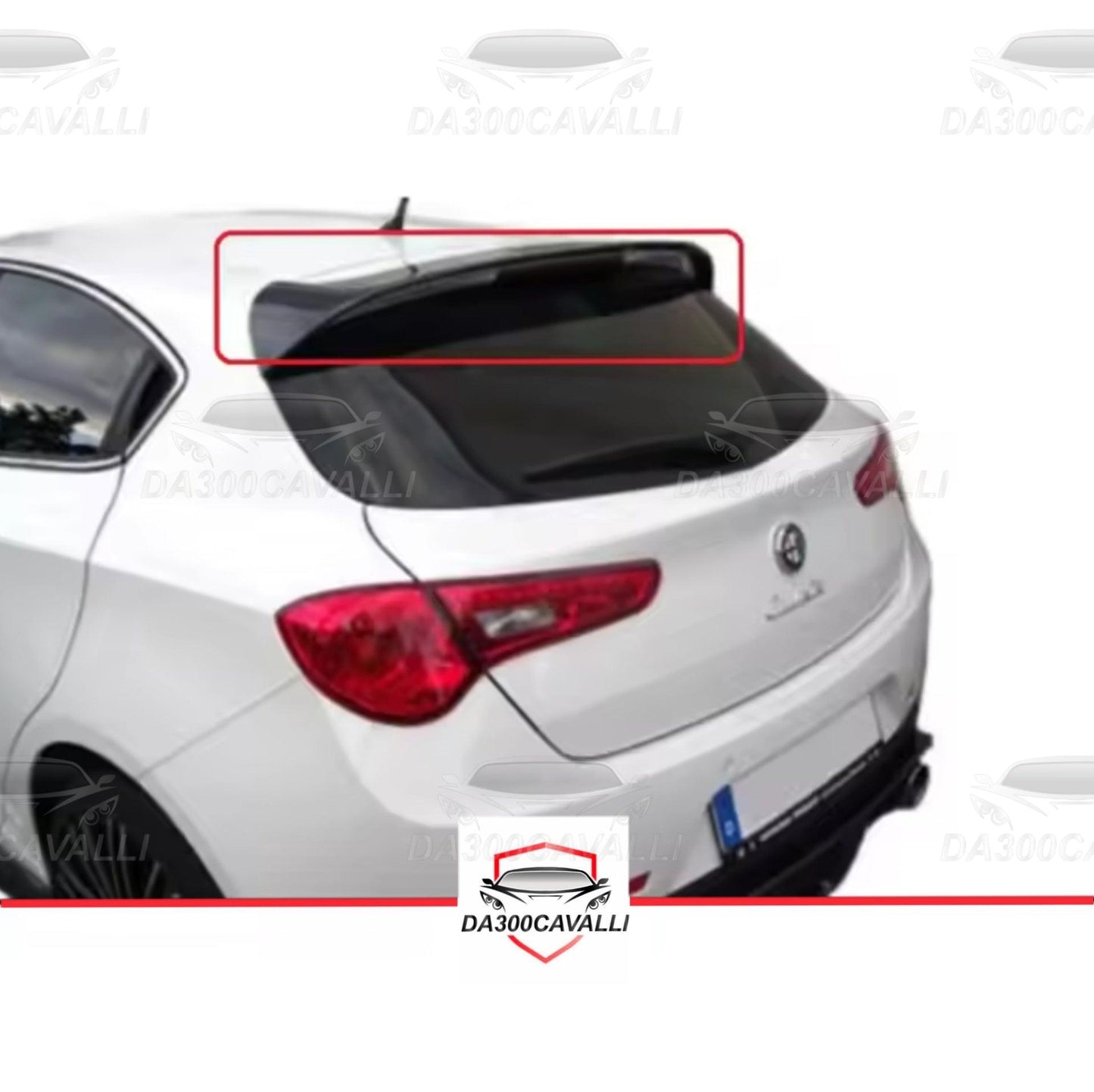 Spoiler Alfa Romeo Giulietta - Da300Cavalli