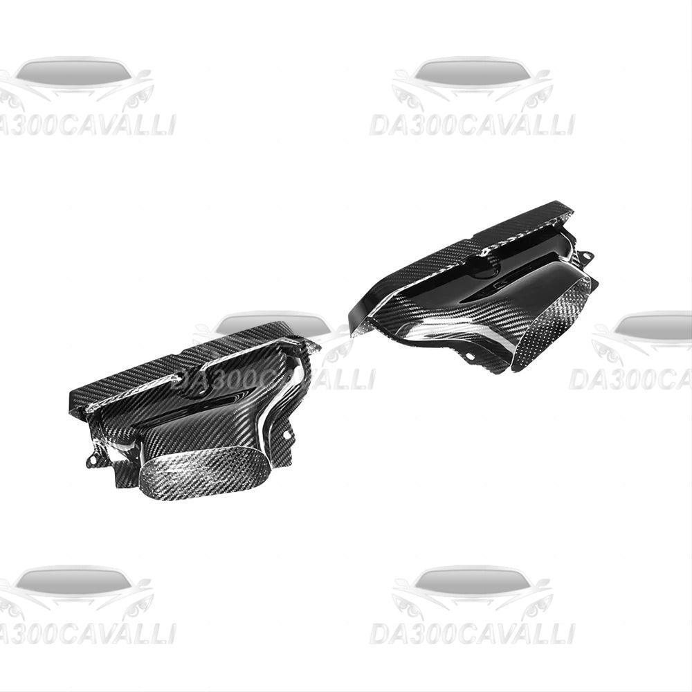 Terminale Di Scarico Mercedes S63 S65 AMG C E S W205 W204 W222 W218 Fibra Di Carbonio - Da300Cavalli