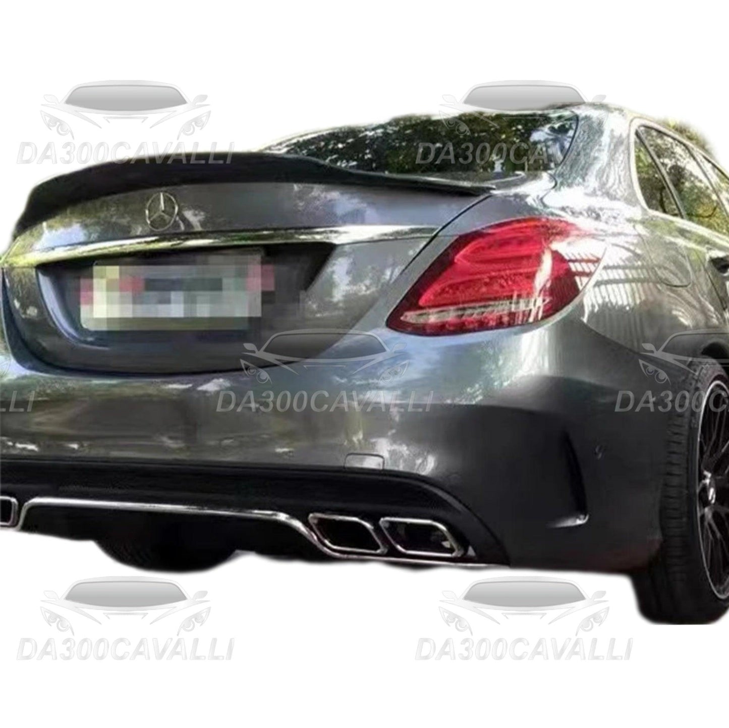 Terminali Di Scarico Mercedes Classe C (2015-2018) - Da300Cavalli