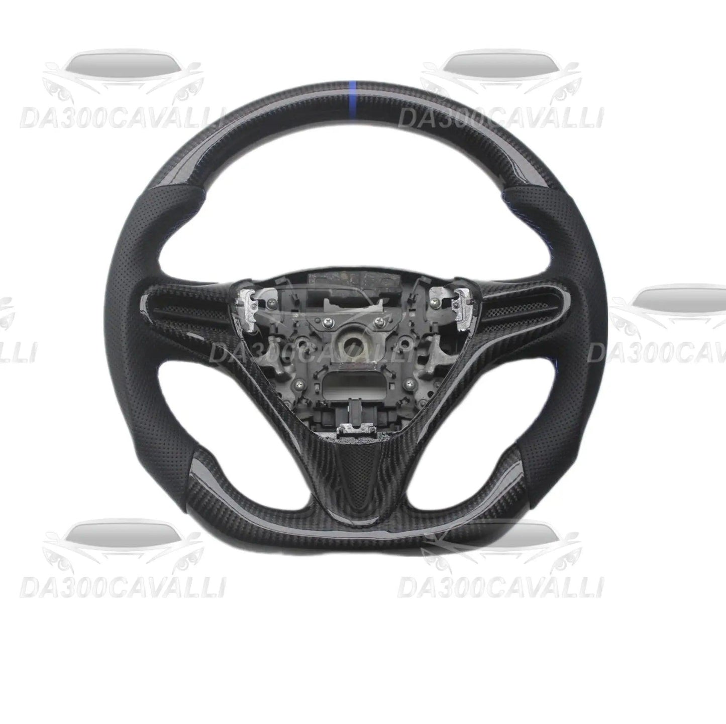 Volante in fibra di carbonio per Honda Civic 8 2006-2011, tuning auto Da300Cavalli