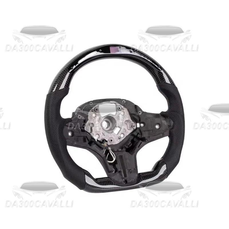 Volante In Fibra Di Carbonio Led Bmw M4 M5 M8 X3M X4M X5M X6M F90 F40 F44 F95 F98 G30 G01 G02 G20 G22 G80 G82 - Da300Cavalli