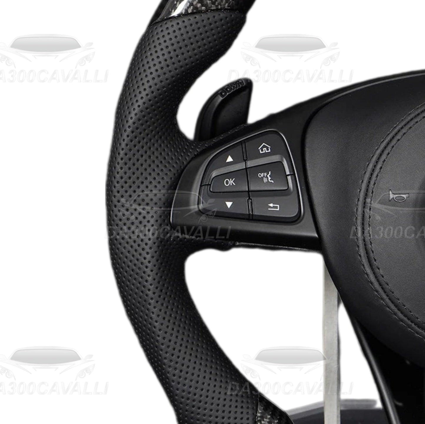 Volante Mercedes Classe C43 GLC63 E53 CLS53 A220 S560 GLE63 - Da300Cavalli