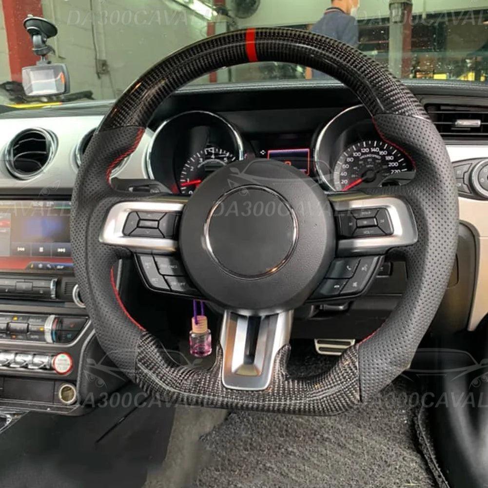 Volante Mustang Gt Fibra Di Carbonio - Da300Cavalli