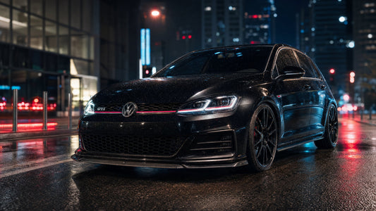 Volkswagen Golf 7: Come Trasformarla con le Appendici Aerodinamiche in Fibra di Carbonio