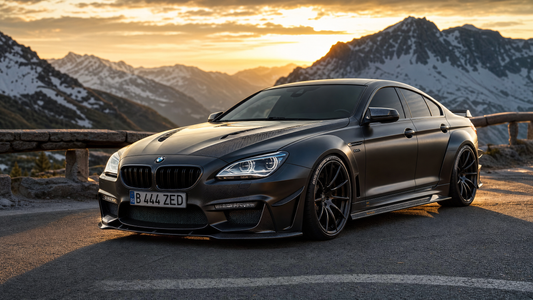 Tuning BMW Serie 6 F12 F13 Gran Coupe con body kit in carbonio — Da300Cavalli