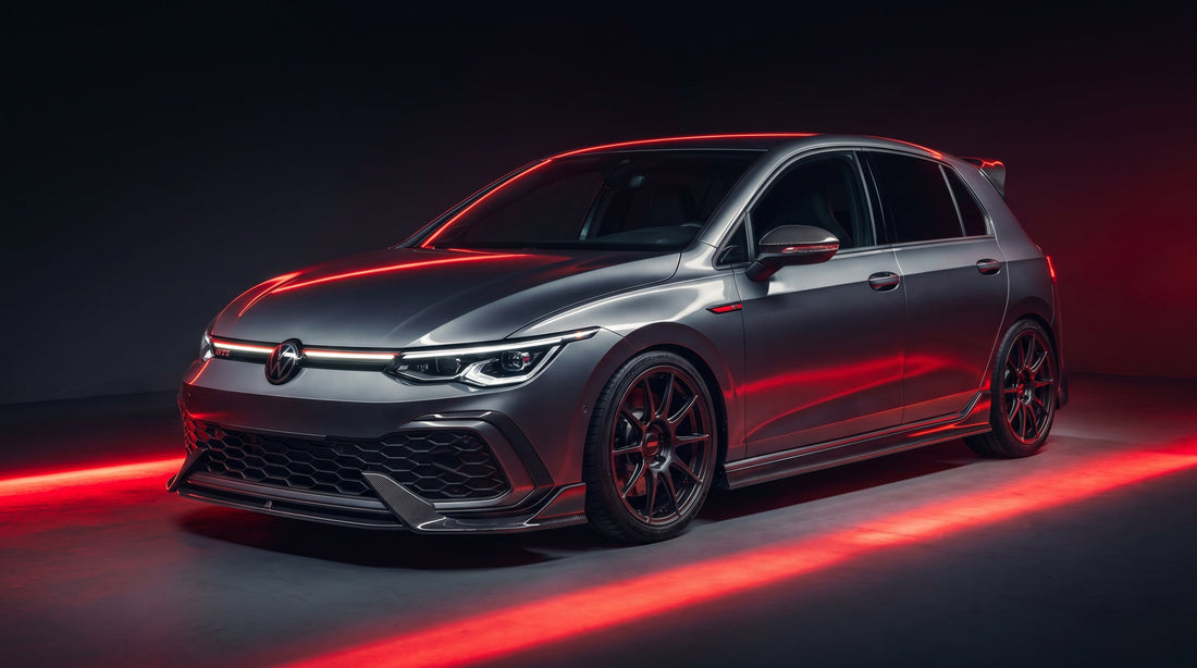 Volkswagen Golf 8 GTI tuning fibra di carbonio body kit