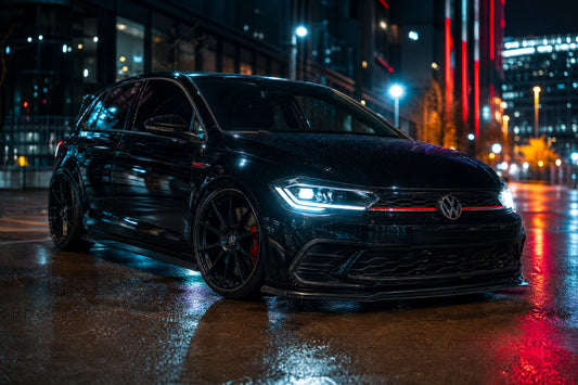 Volkswagen Polo tuning estetico body kit fari led