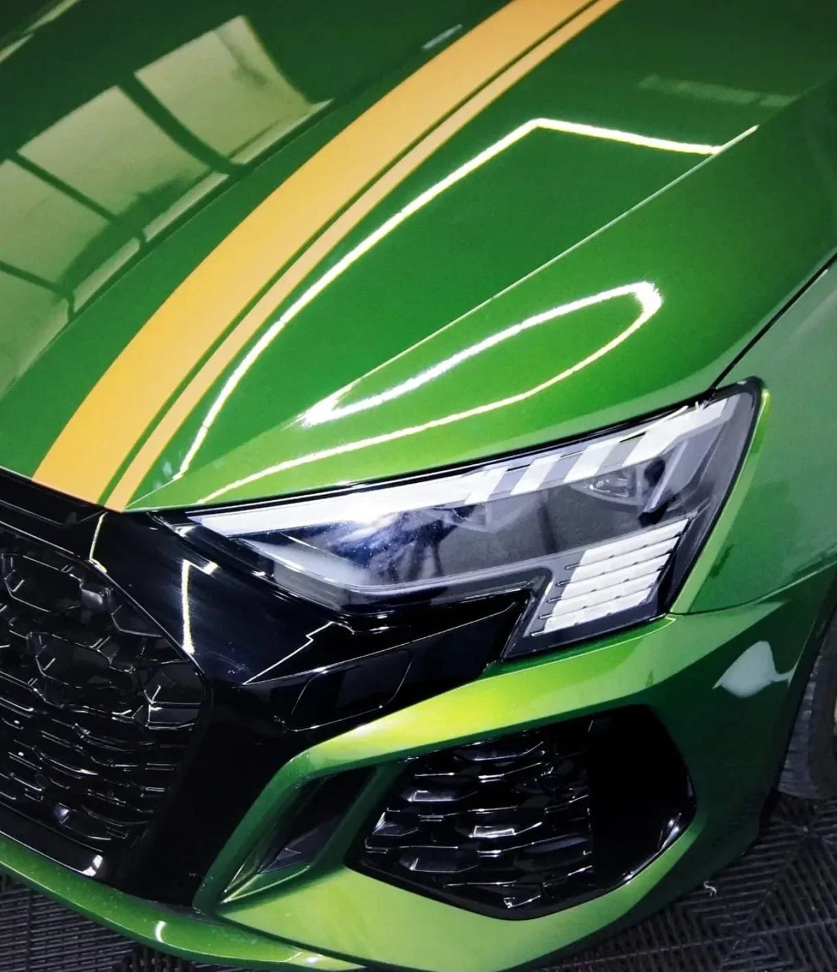 Audi RS3 MTM fari LED PPF Da300Cavalli Roma