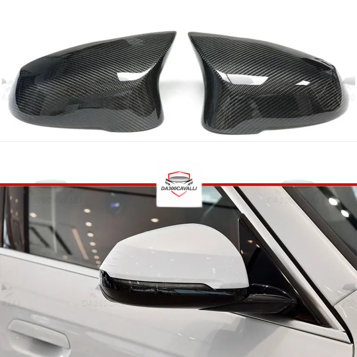 Calotte Bmw Serie 1 2 F70 F74 F78 X1 X2 Fibra Di Carbonio