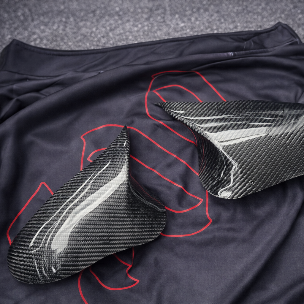 Calotte Specchietti BMW Serie 4 M2 X1 i3 F32 F33 F36 E84 Fibra Di Carbonio